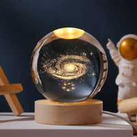Celeste crystal lamp packaging and box contents